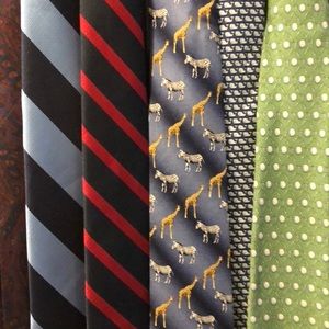 Men’s fine ties range in price